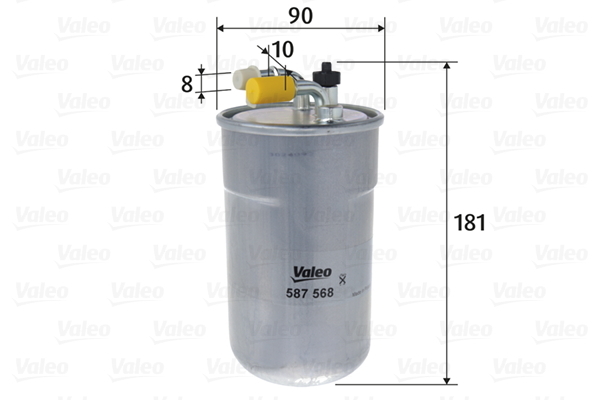 Filtr paliwa 587568 valeo